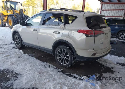 2018 Toyota Rav4 Limited z USA, uszkodzony, nr VIN JTMDFREV0JJ733931